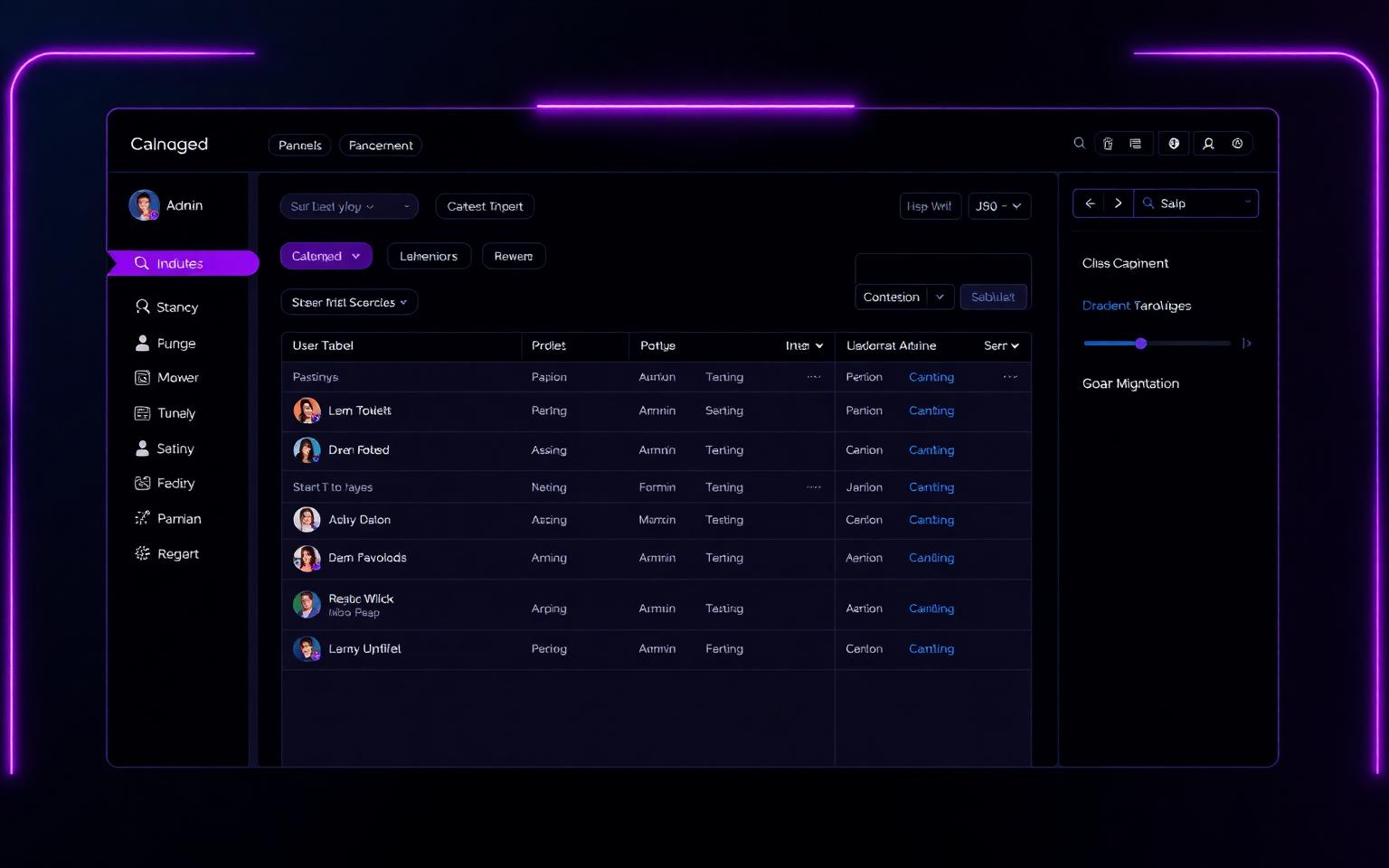 HN-DB Admin Control Center preview